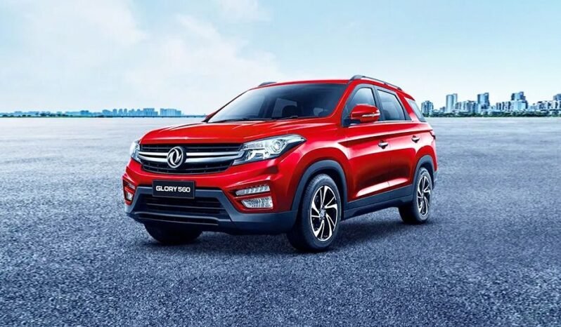 dfsk glory 560 front angle low v | car-dz